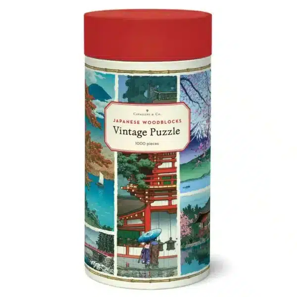 puzzle japanese woodblock cavallini 1000 piรจces