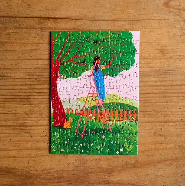 le temps des cerises mini puzzle trevell