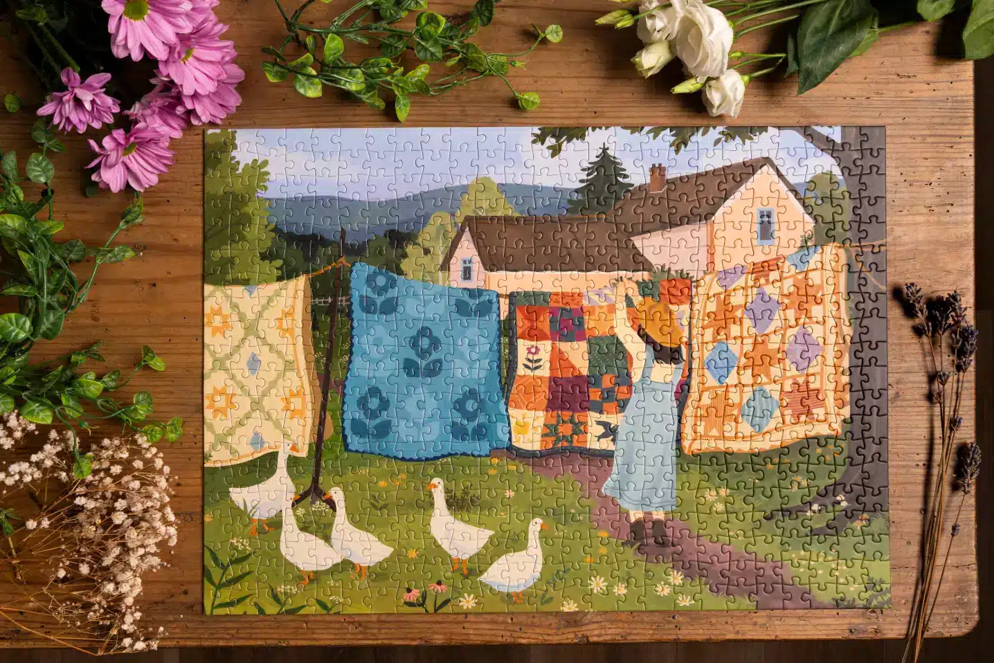 puzzle quilting day trevell 500 pièces puzzle quilting day trevell 500 pièces