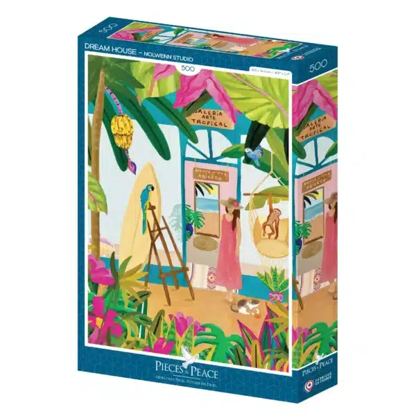puzzle Maison de Rรชve 500 piรจces pieces and peace