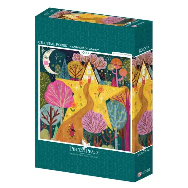 puzzle celestial forest pieces & peace 1000 piรจces