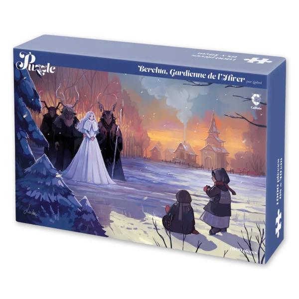puzzle Berchta gardienne de lhiver callisto 1000 piรจces
