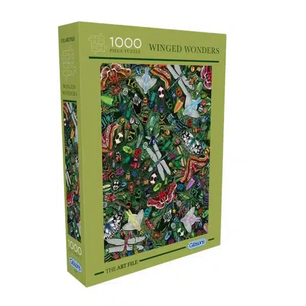puzzle Winged Wonders de la marque gibsons composรฉ de 1000 piรจces