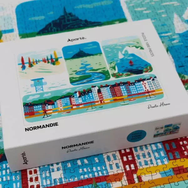 puzzle Normandie de la marque Apartรฉ de 1000 piรจces