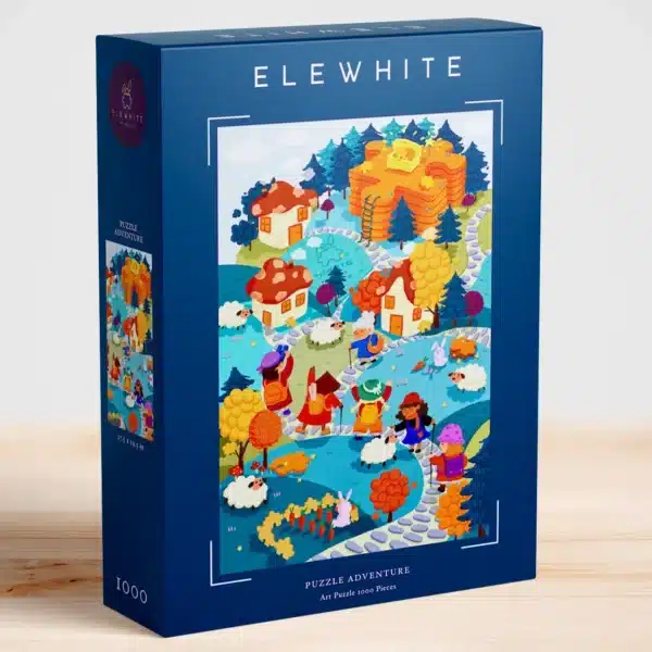 puzzle puzzle adventure de elewhite de 1000 piรจces