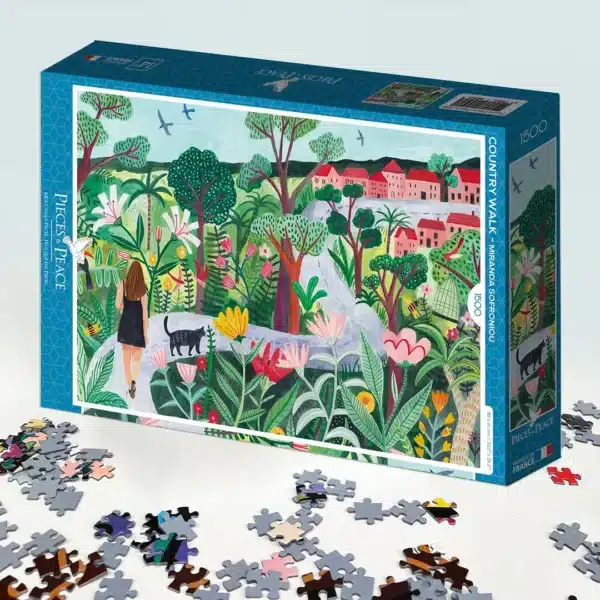 puzzle country walk 1500 piรจces pieces and peace