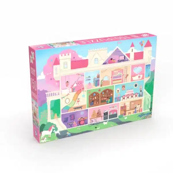 Puzzle Unicorn Castle penny 150 piรจces