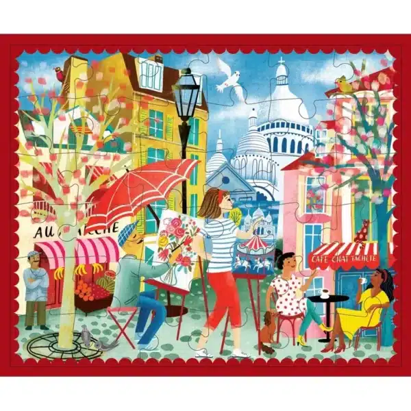 Puzzle Montmartre de eeboo de 36 piรจces