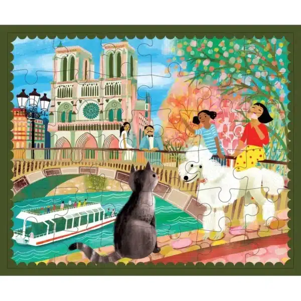 Puzzle notre-dame de eeboo de 36 piรจces