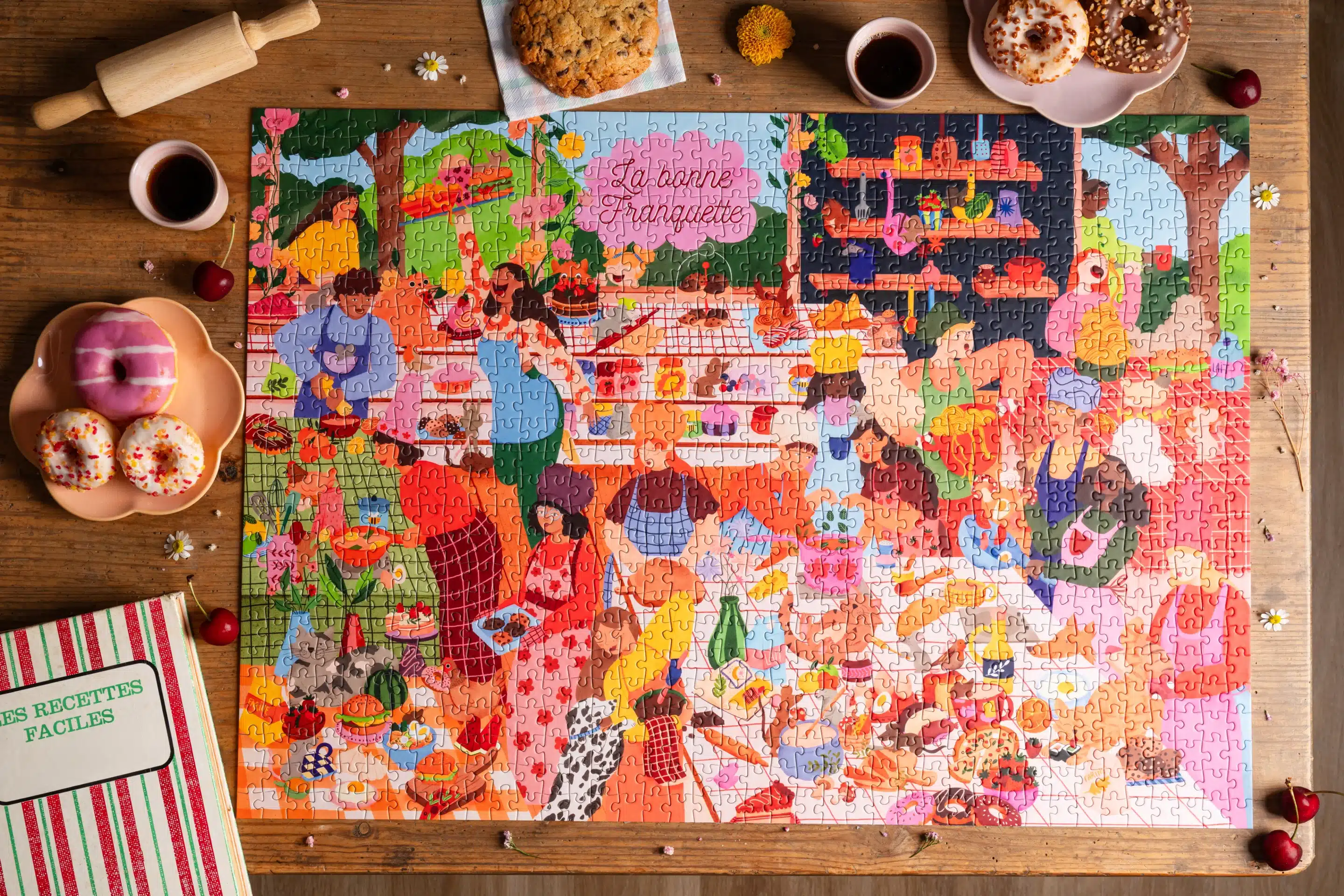 puzzle-la-bonne-franquette-trevell-1000-pièces puzzle la bonne franquette trevell 1000 pièces