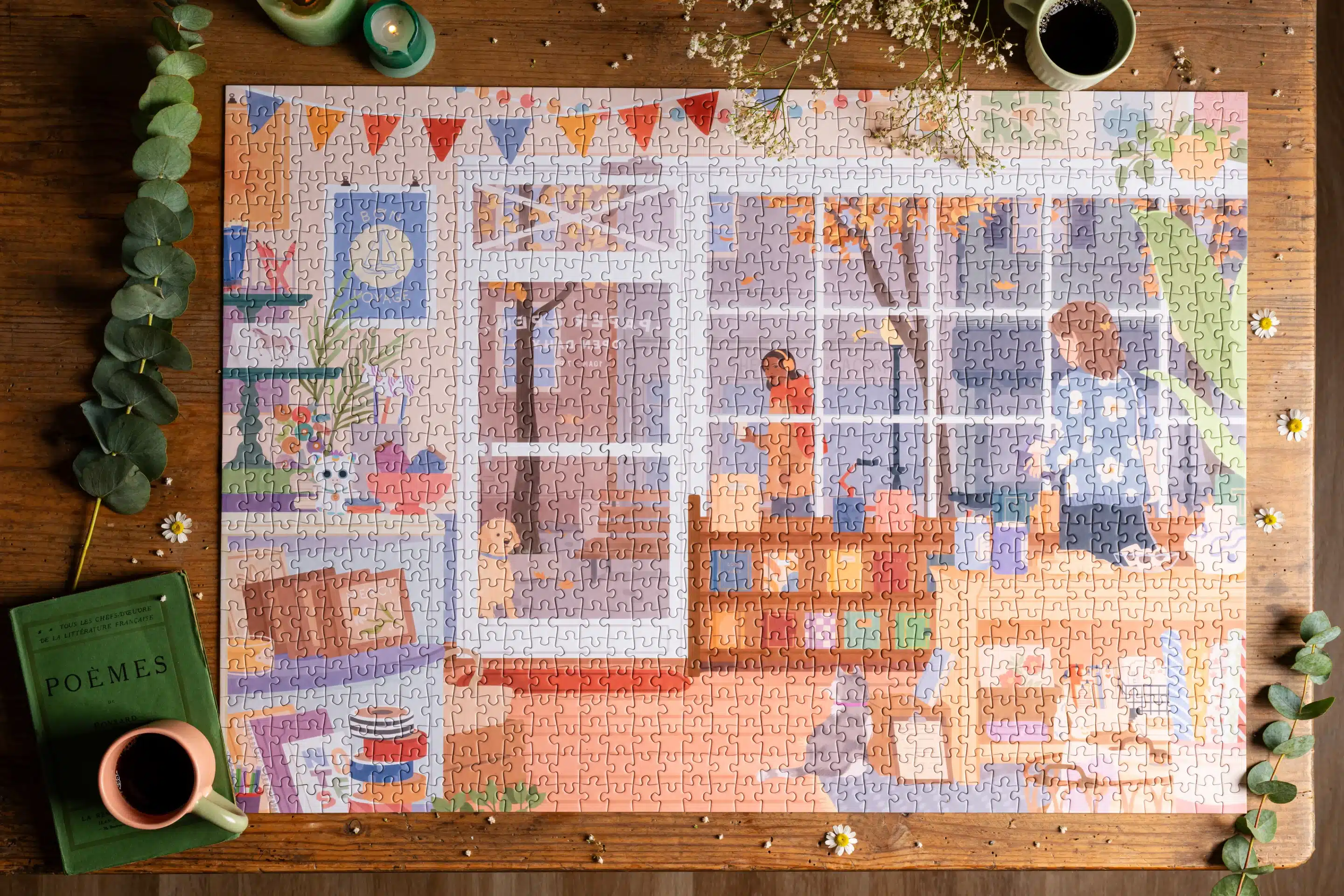 puzzle-stationery-shop-trevell-1000-pièces puzzle stationery shop trevell 1000 pièces