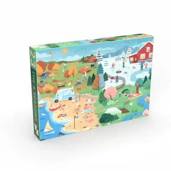 puzzle the 4 seasons penny 1000 piรจces