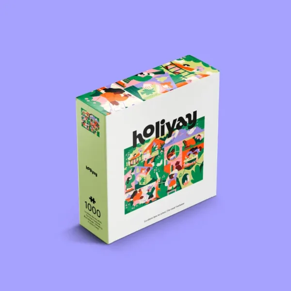 puzzle the great treehouse de holiyay de 1000 piรจces