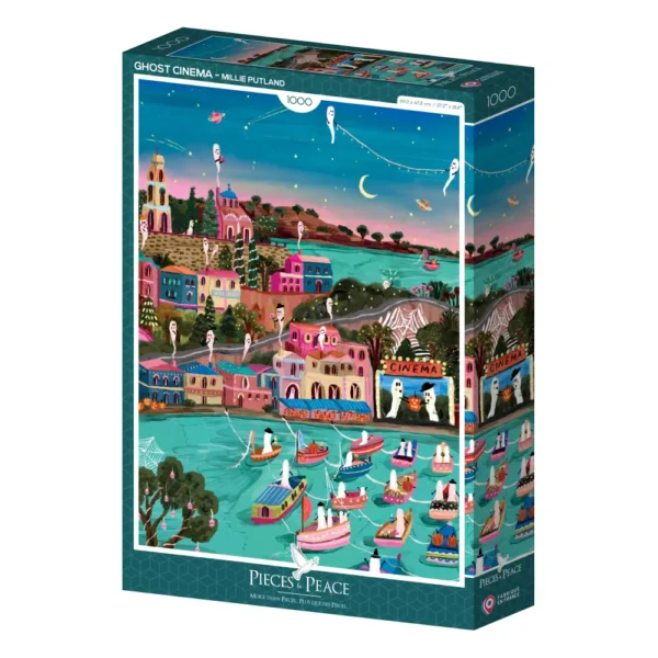 puzzle ghost cinema de pieces & peace de 1000 piรจces