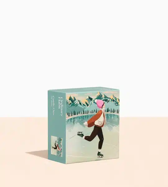 mini puzzle the skater de ordinary habit de 100 piรจces.