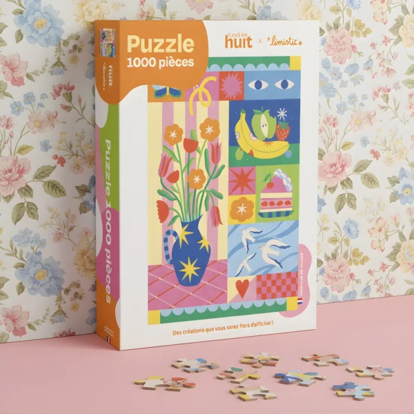 Puzzle Limistic Lundi en huit 1000 piรจces