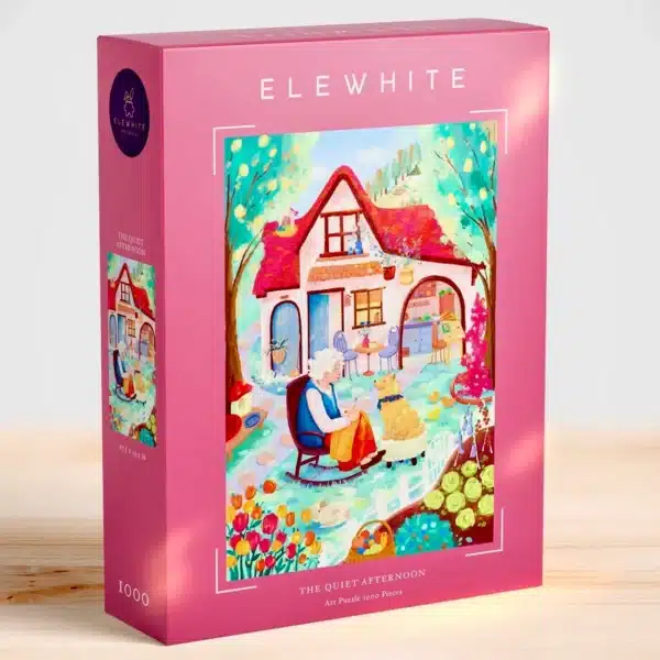 Puzzle The Quiet Afternoon Elewhite 1000 piรจces