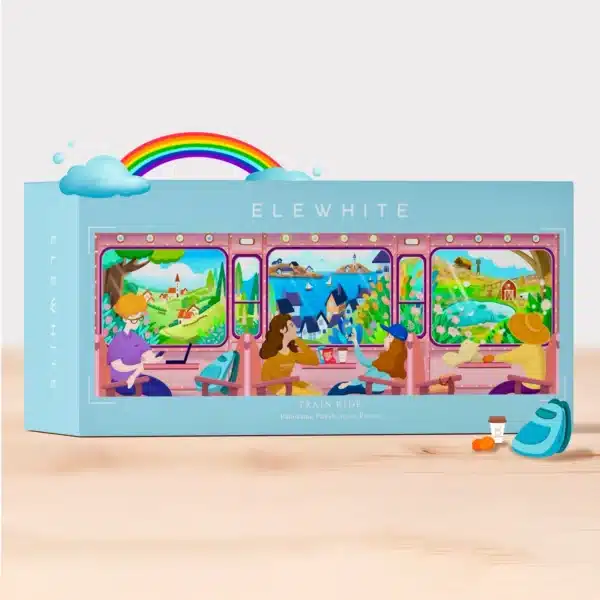 Puzzle Train Ride Elewhite 1000 piรจces