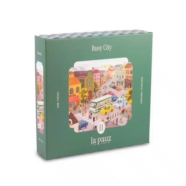 puzzle busy city de la pauz de 1000 piรจces