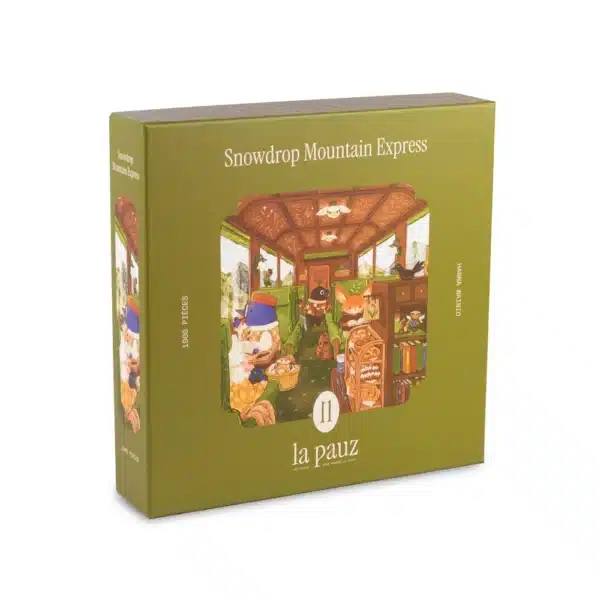 puzzle snowdrop mountain express de la pauz de 1000 piรจces