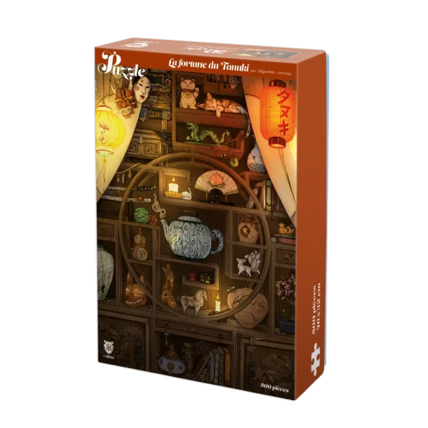 puzzle la fortune du tanuki de callisto de 500 piรจces