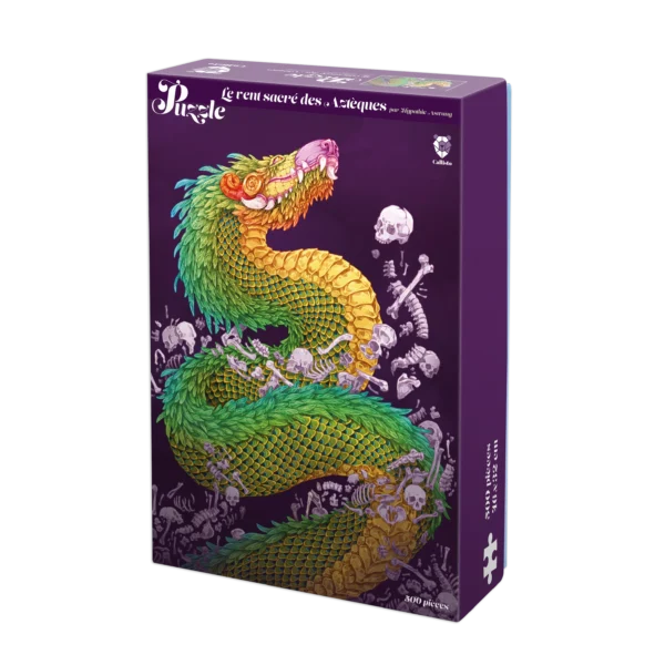 puzzle le vent sacrรฉ des aztรจques callisto 500 piรจces