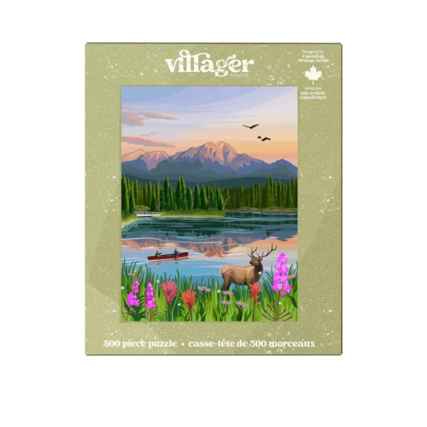 puzzle jasper flowers de villager de 500 pieces