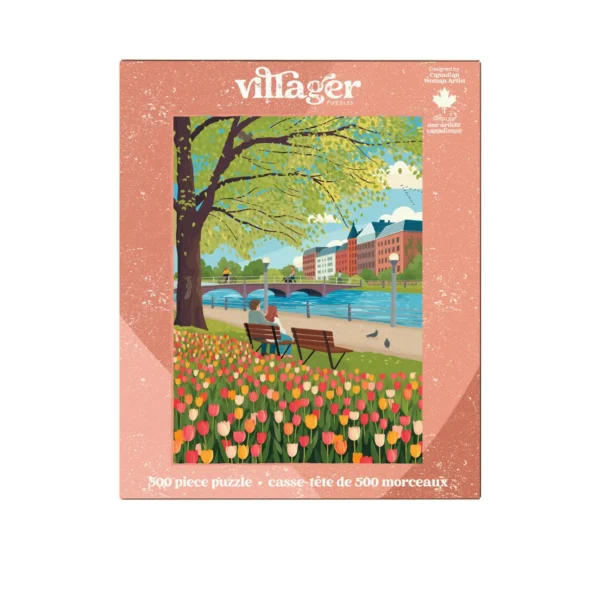 puzzle tulip season de villager de 500 piรจces