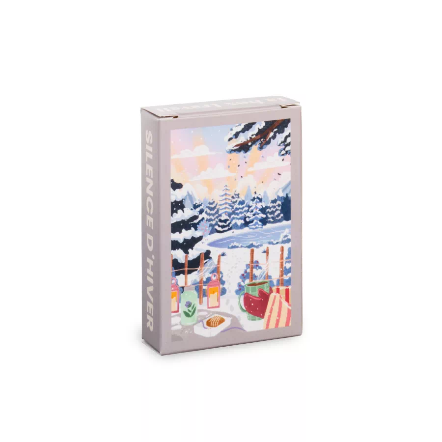 mini puzzle silence d'hiver de la box trevell de 99 pièces
