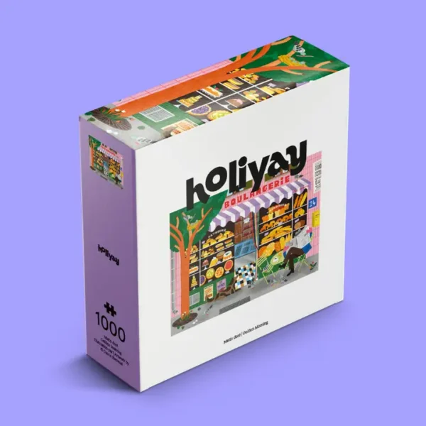 puzzle golden morning de holiyay de 1000 pièces