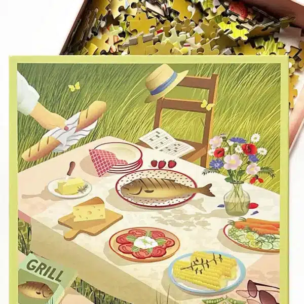 puzzle summer table & me de vissevasse de 500 piรจces