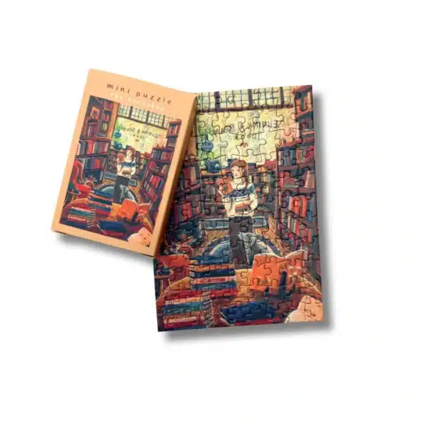 mini puzzle bookshop de esther bennink de 99 piรจces