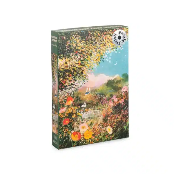 puzzle geese and anemone de la box trevell de 500 pièces