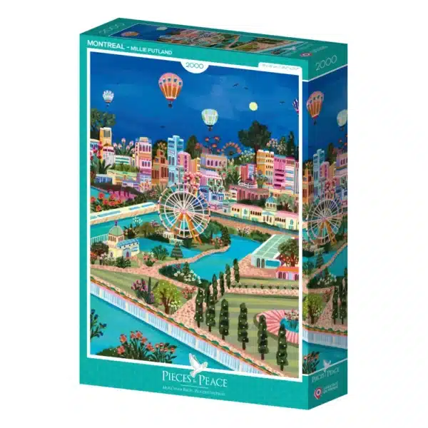 puzzle Montrรฉal de pieces & peace de 2000 piรจces