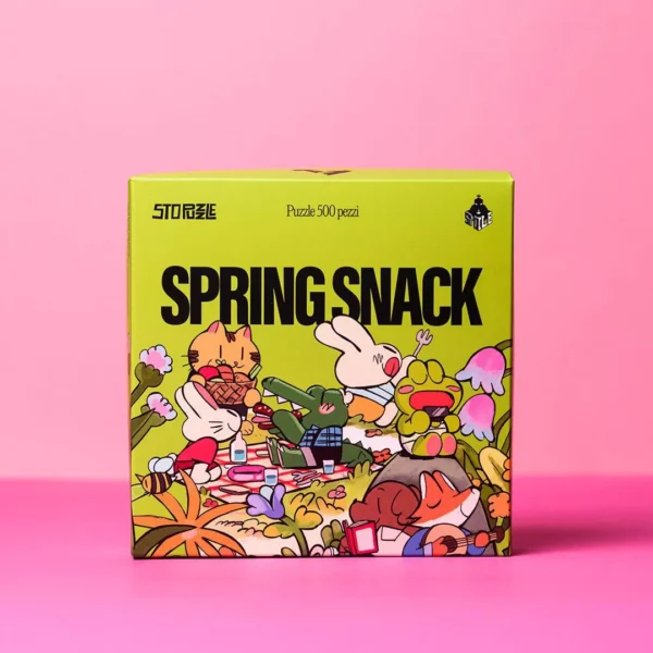 puzzle spring snack de sto puzzle de 500 piรจces