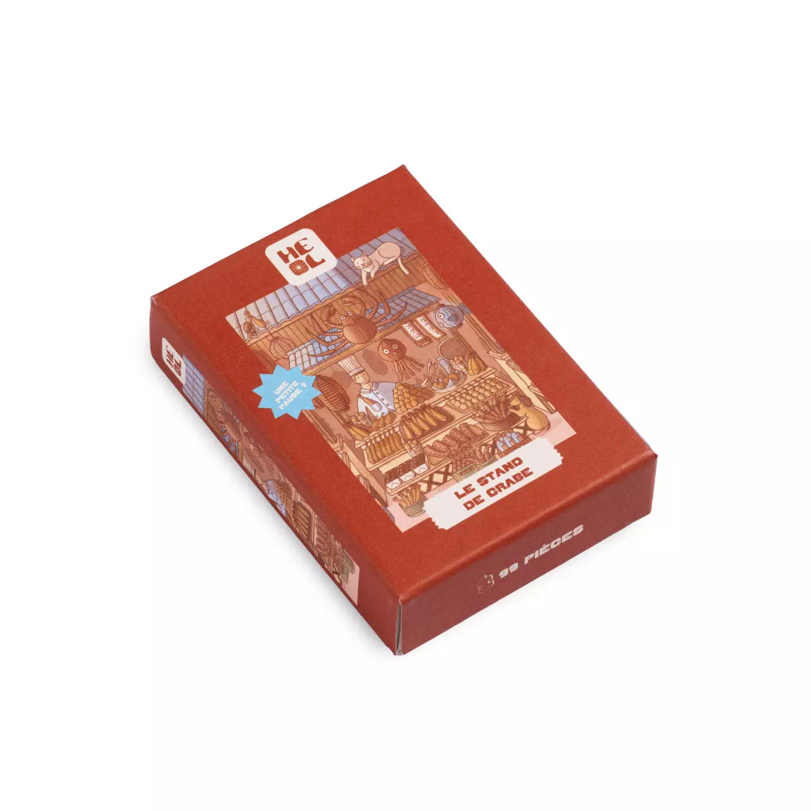 Mini puzzle Le Stand de Crabe - Les éditions Heol - 99 pièces