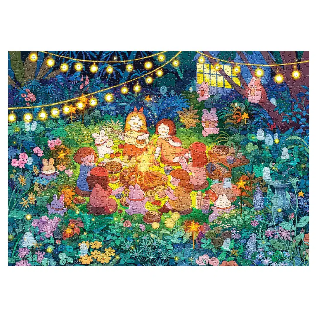 puzzle soonness summer night 1000 pieces assemblé