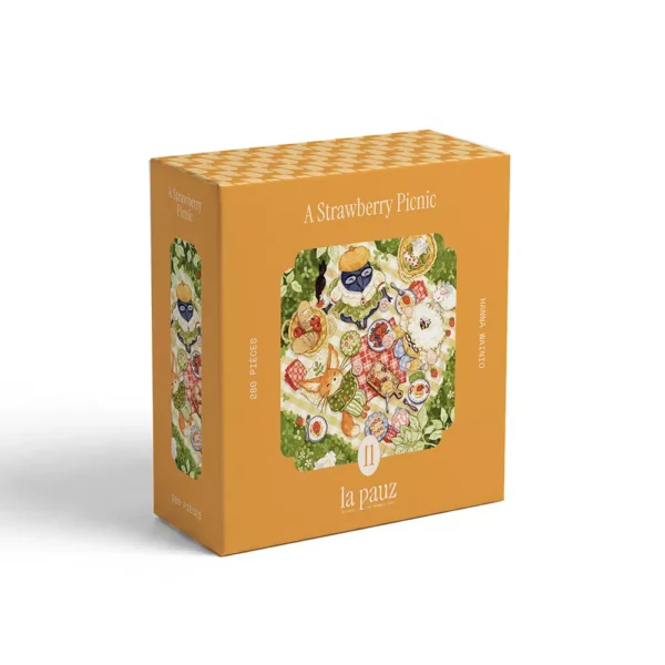 puzzle a strawberry picnic de la pauz de 280 piรจces