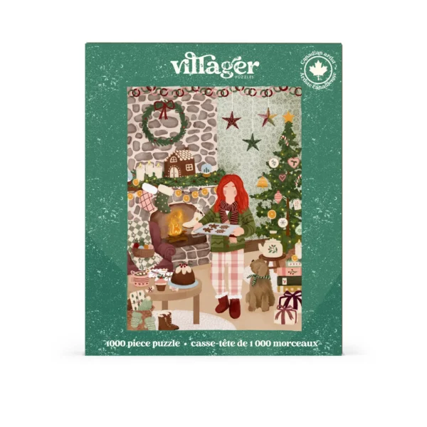 puzzle Cottage Christmas de Villager de 1000 pièces