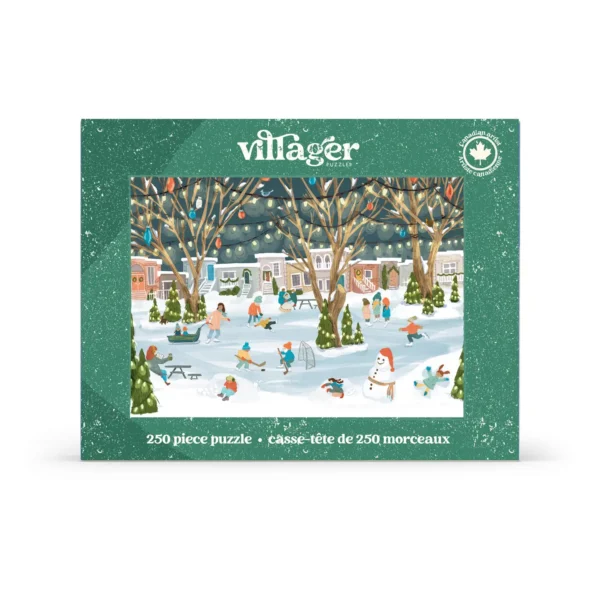 puzzle neighbourhood rink de villager de 250 pièces