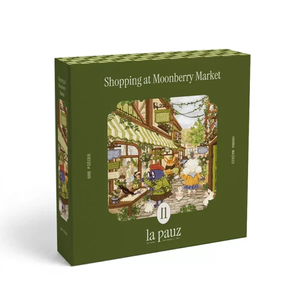 puzzle shopping at moonberry market de la pauz de 500 piรจces