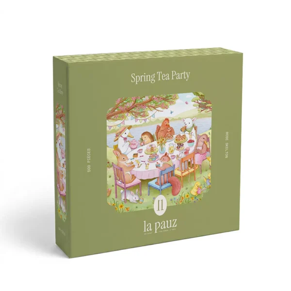 puzzle spring tea party de la pauz de 500 piรจces
