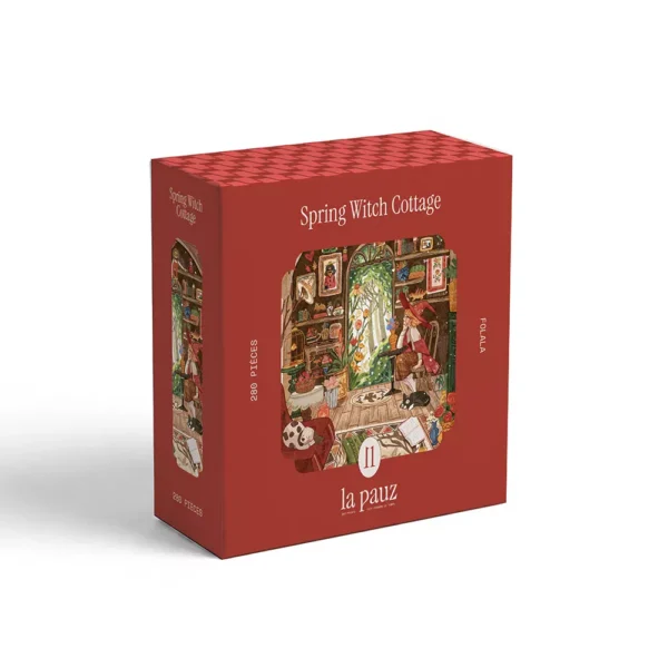 puzzle spring witch cottage de la pauz de 280 piรจces