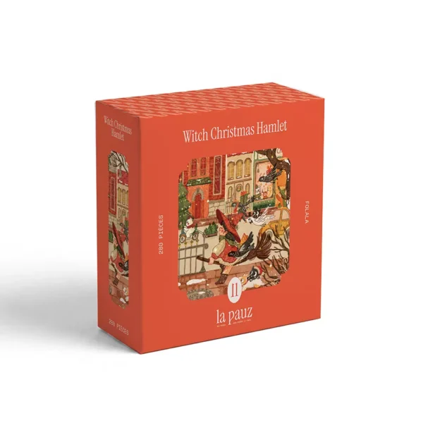 puzzle witch christmas hamlet de la pauz de 280 piรจces