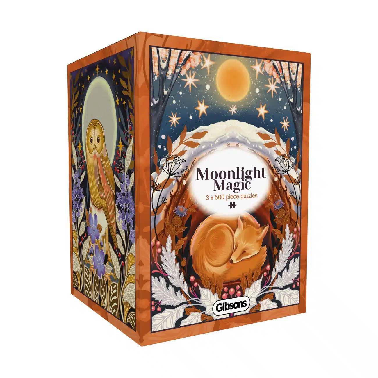 Puzzle Moonlight Magic - Gibsons - 3x 500 pièces