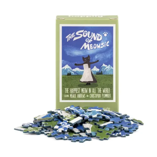 Mini puzzle The Sound of Meowsic โ Happily โ 99 piรจces