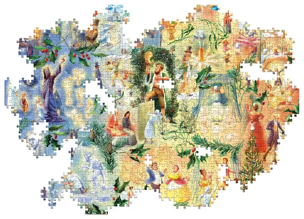 Puzzle The World of Christmas Carol - Laurence King - 1000 pièces – Image 3