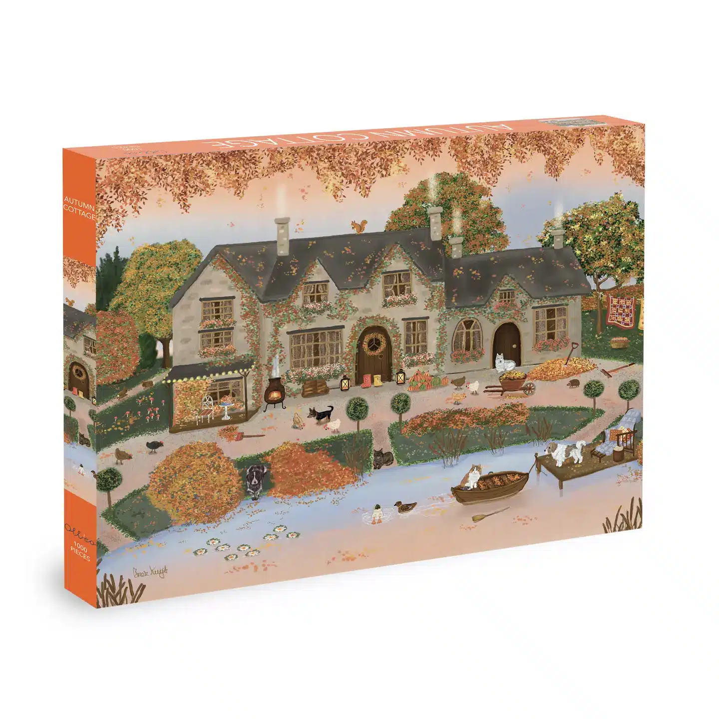 puzzle olleo Autumn Cottage 500 pieces