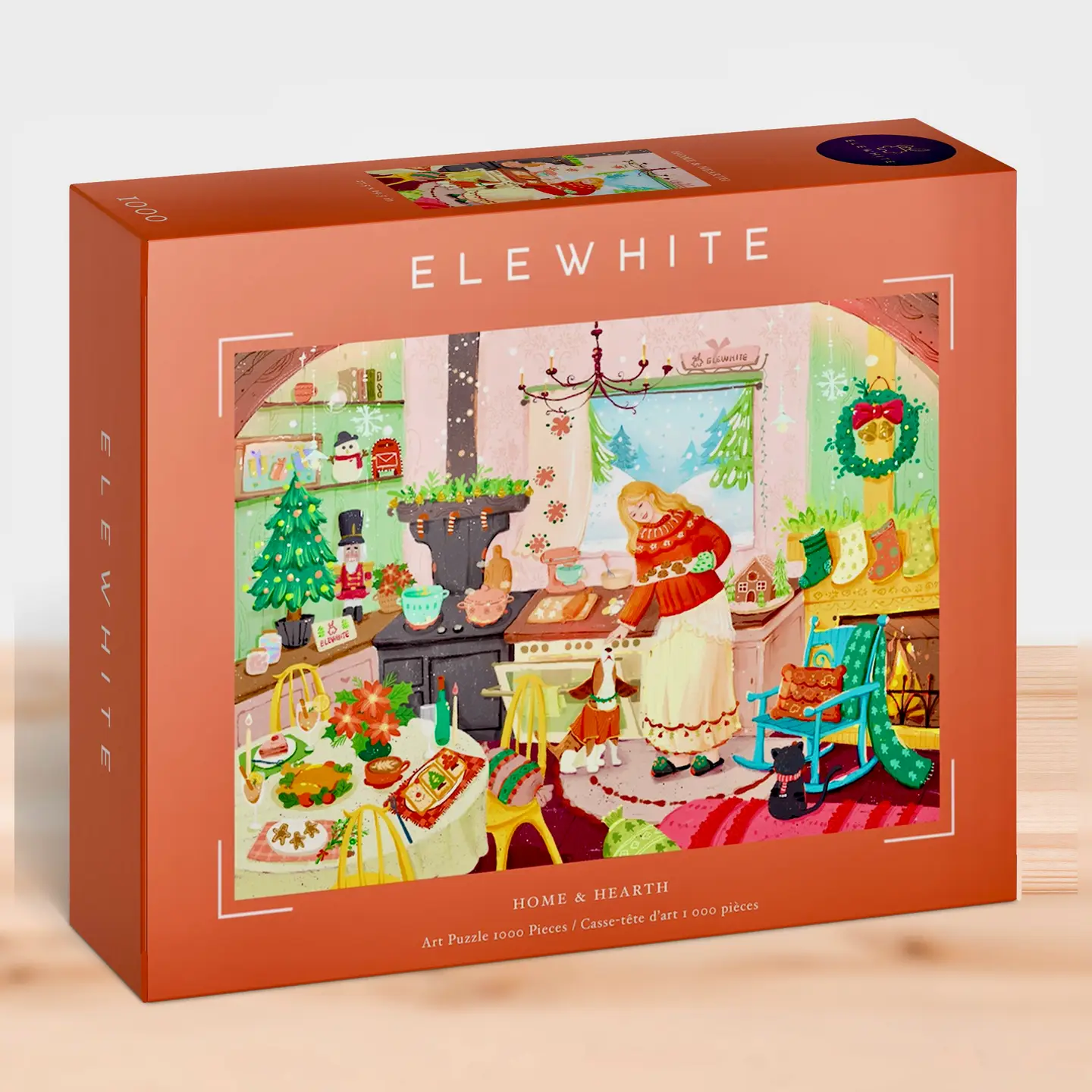 Puzzle Home & Hearth - Elewhite - 1000 pièces