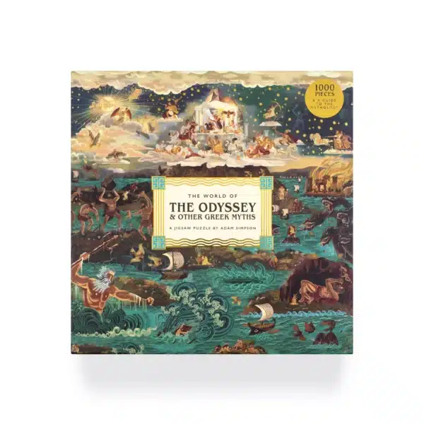 Puzzle The World of Odyssey & Other Greek Myths - Laurence King - 1000 pièces